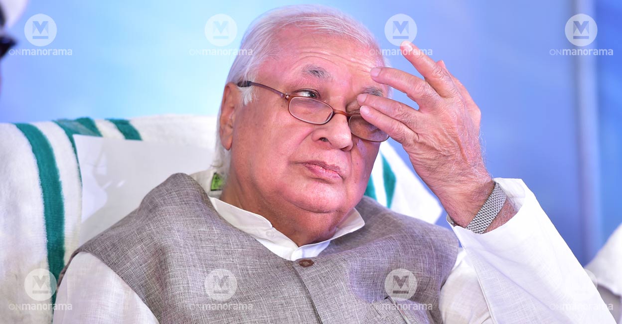 Kerala Governor Arif Muhammad Khan. File photo: Manorama 
