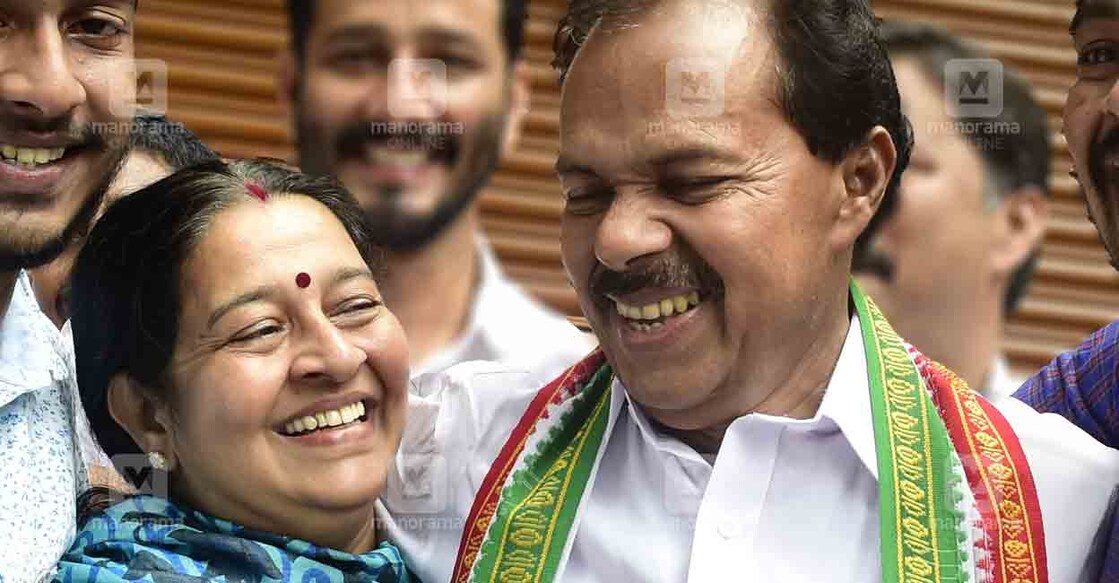 ഉമ തോമസ്, പി.ടി. തോമസ് (ഫയൽ ചിത്രം)