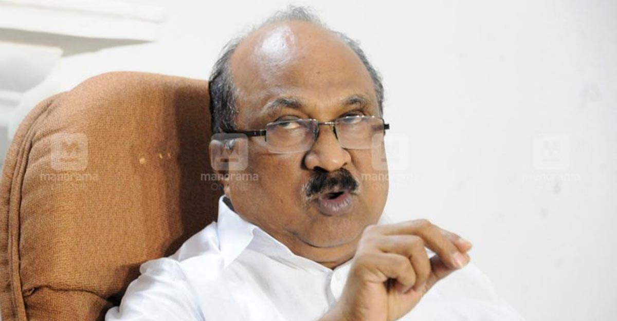 Former union minister Prof K V Thomas