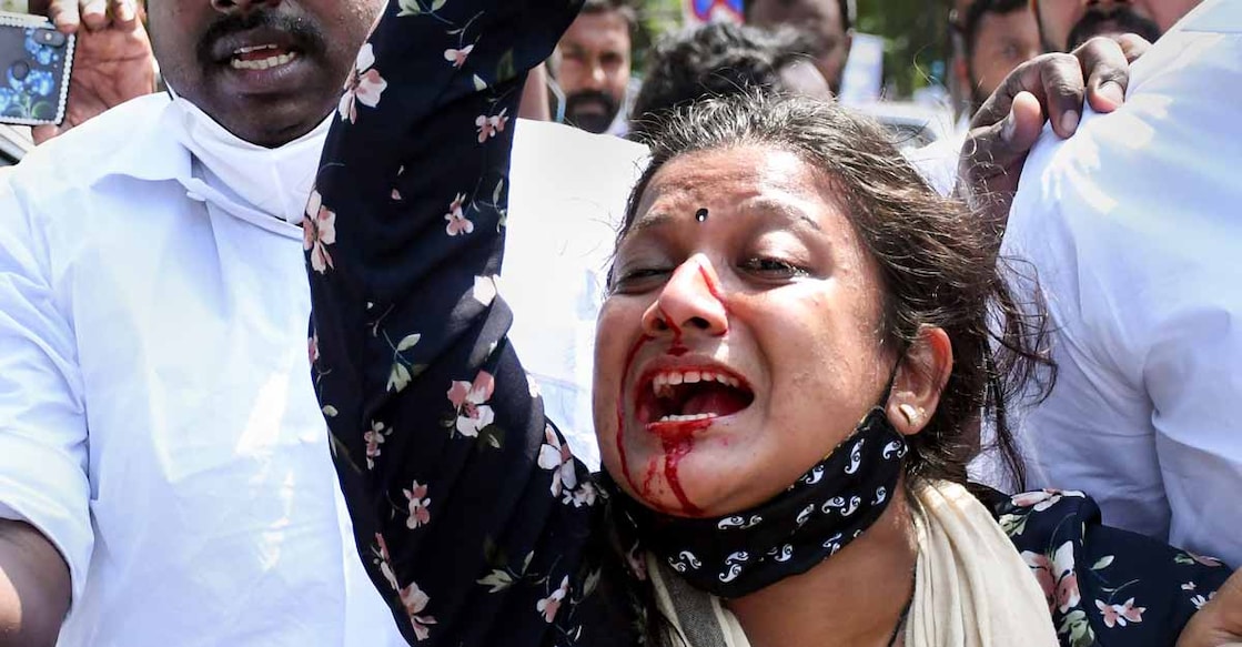 KSU protest over PSC rank list issue turns violent in Thiruvananthapuram