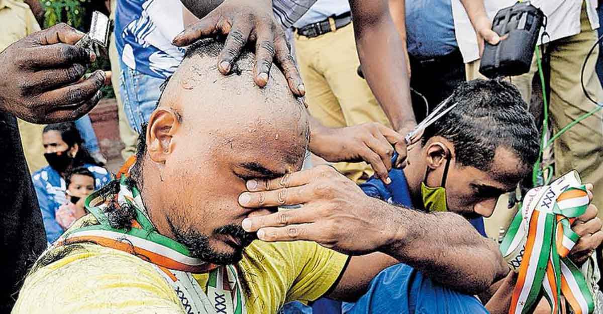 sportsperson-protest-kerala sportsperson-protest-kerala
