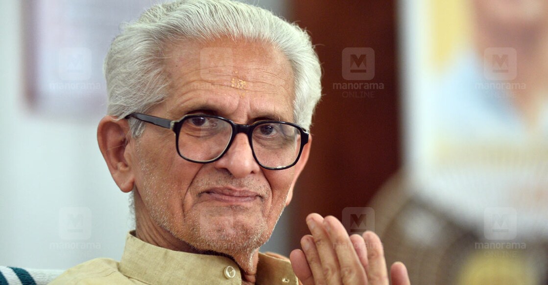 Malayalam poet Vishnu Narayanan Namboodiri no more