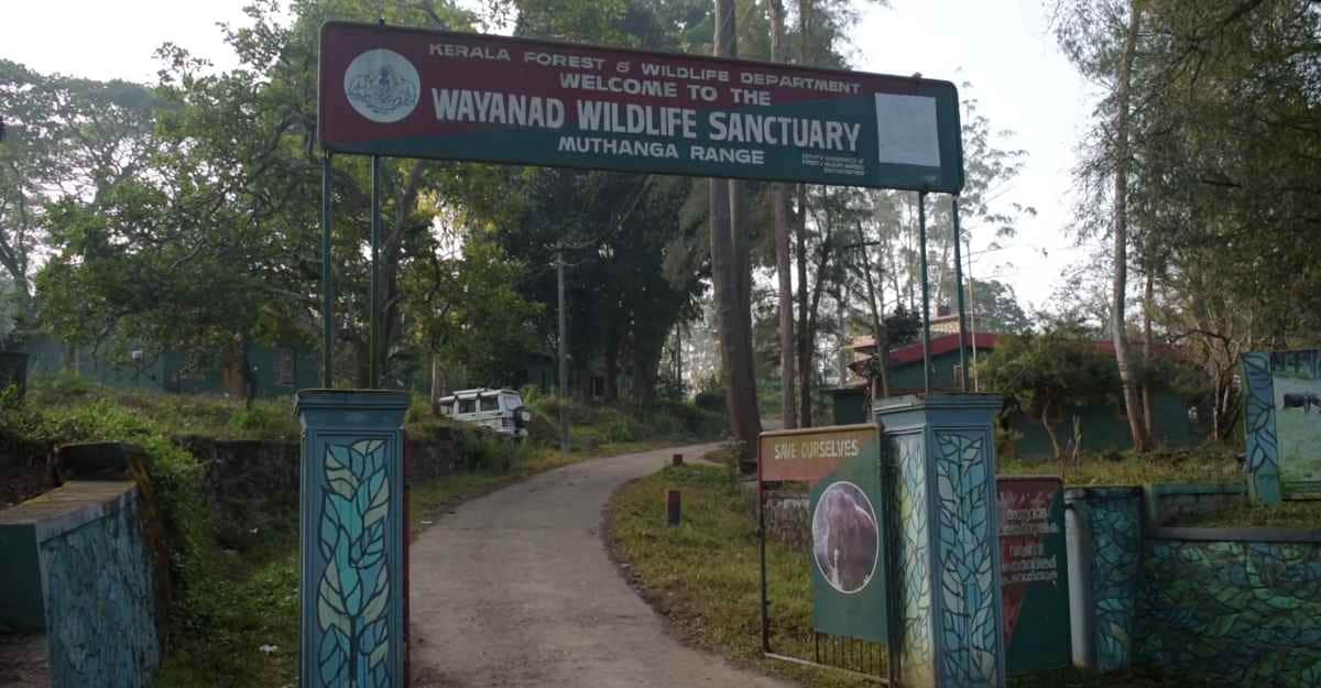 The Muthanga range office of the Wayanad Wildlife Sanctuary. The Muthanga range office of the Wayanad Wildlife Sanctuary.