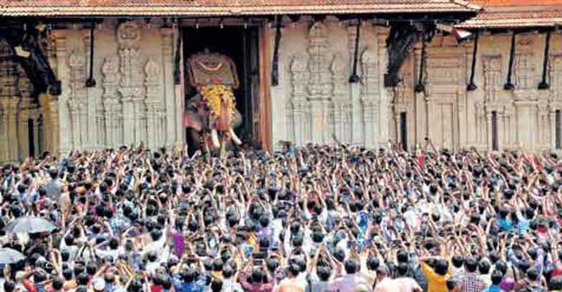 Thrissur Pooram. File Photo: Manorama
