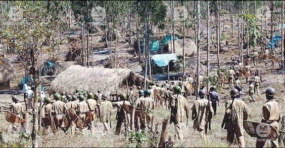 Police action at Muthanga Police action at Muthanga