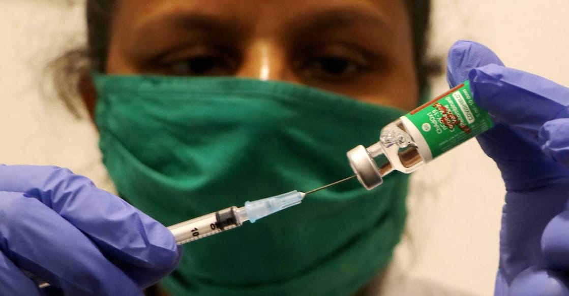 A medic prepares to administer COVID-19 vaccine to senior citizens, during the countrywide inoculation drive, in Nagpur, Saturday, March 20, 2021. (PTI Photo)