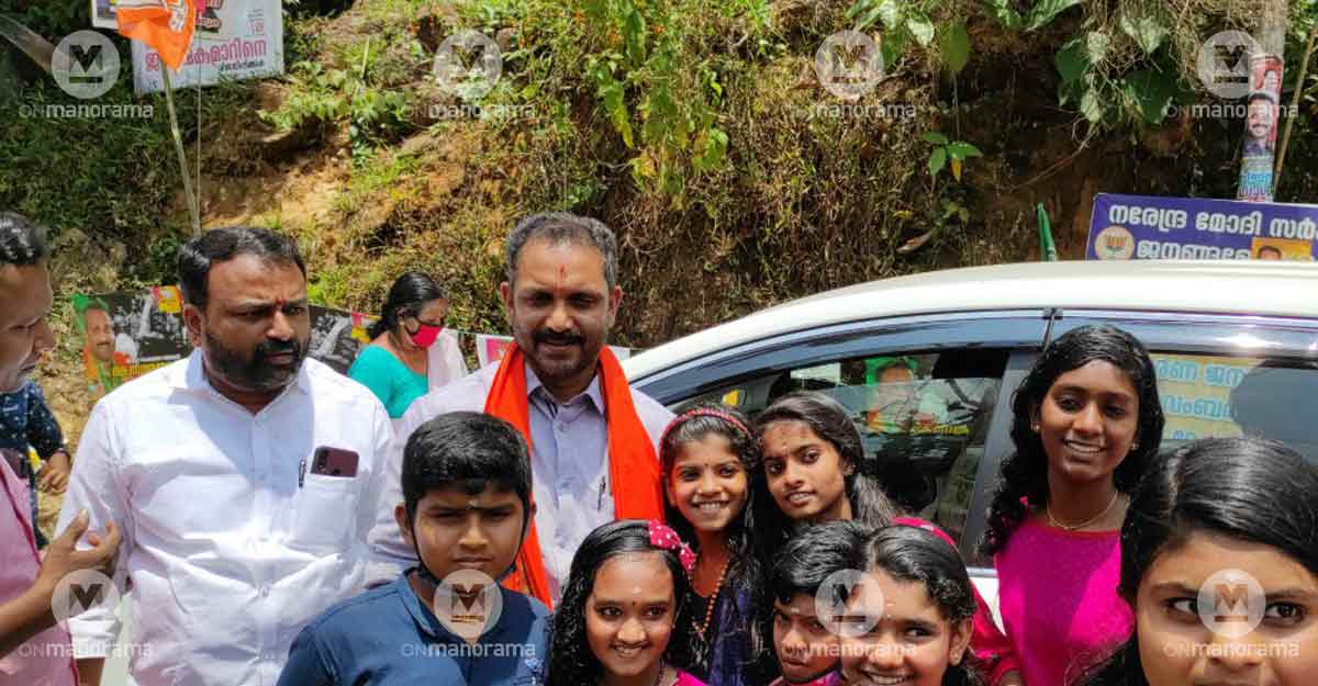 Konni's BJP candidate K Surendran Konni's BJP candidate K Surendran