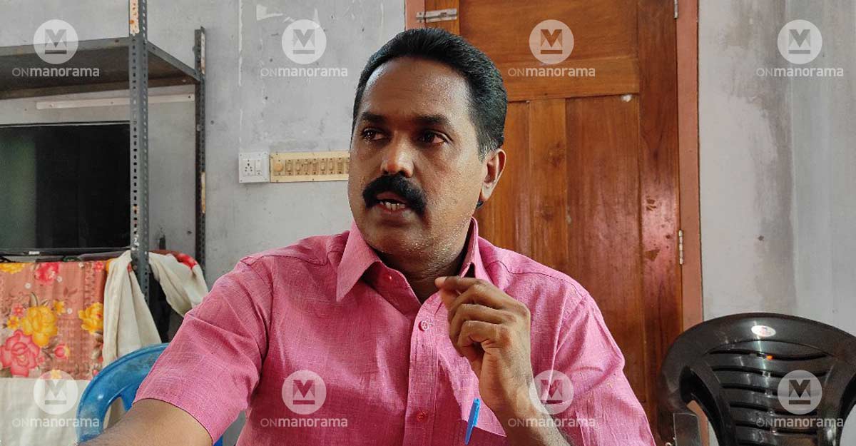 CPM leader MS Rajendran CPM leader MS Rajendran