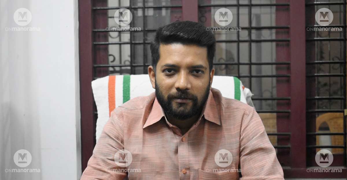 Congress MLA Shafi Parambil Congress MLA Shafi Parambil