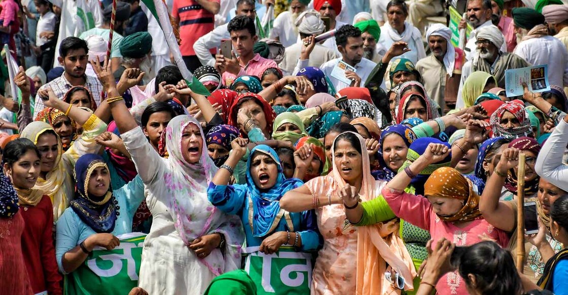 Women take centre stage at farmers' protest sites along Delhi's borders