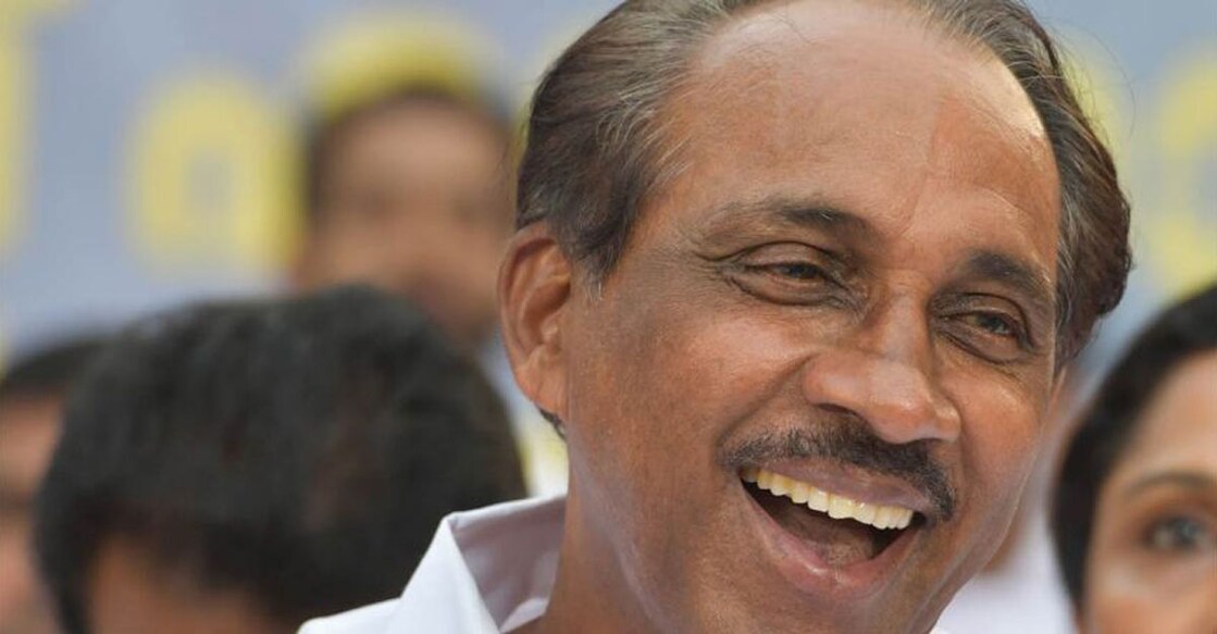 Former excise minister and senior Congress leader K Babu 