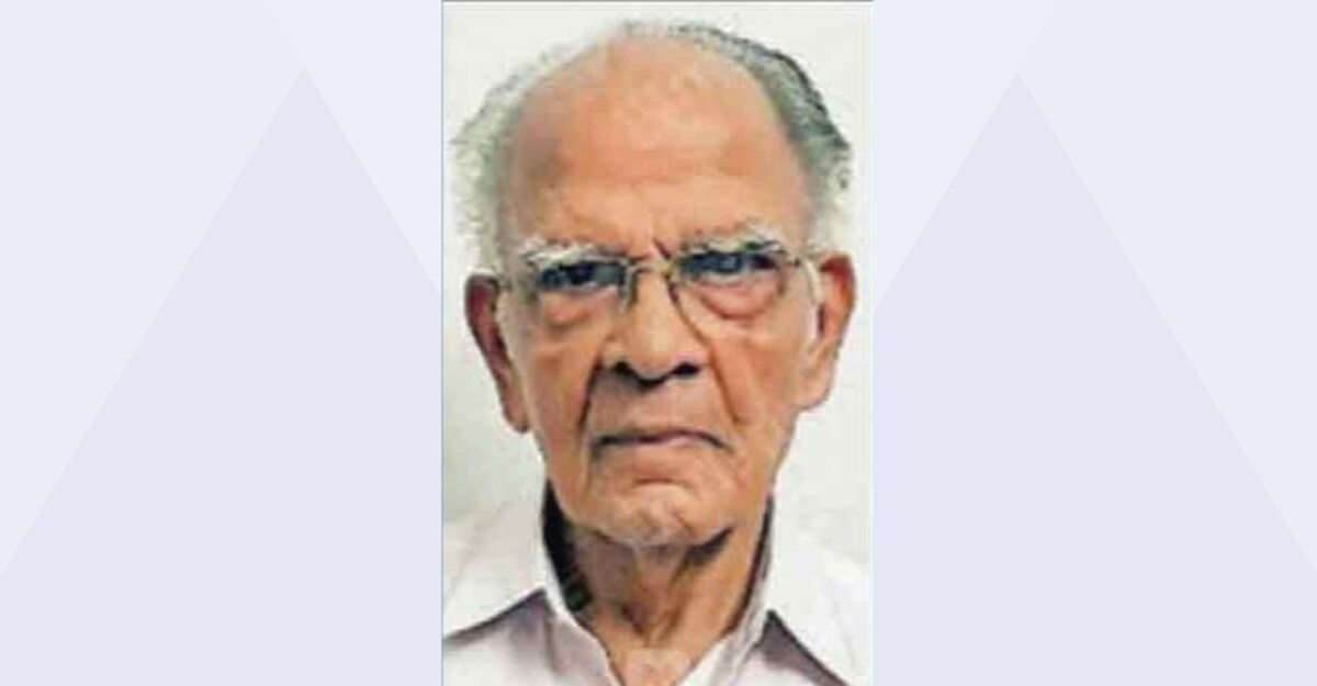 KJ Chacko, former Changanacherry MLA, passes away