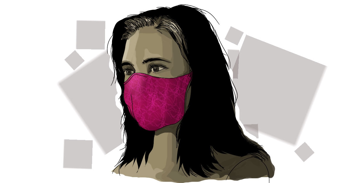 Cloth mask blocks 51.4 per cent cough particles. Cloth mask blocks 51.4 per cent cough particles.