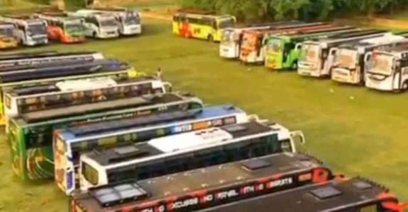 Tourist buses from Kerala stranded in Bengal, Assam