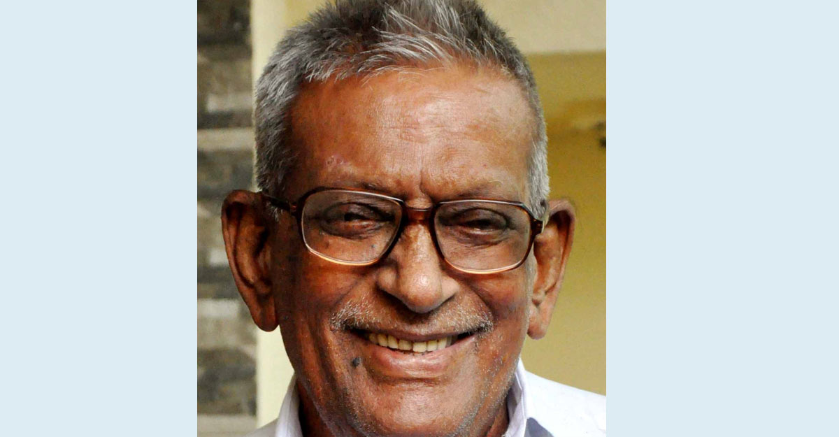 Former Deputy Speaker K M Hamsa Kunju dies at 84 Former Deputy Speaker K M Hamsa Kunju dies at 84