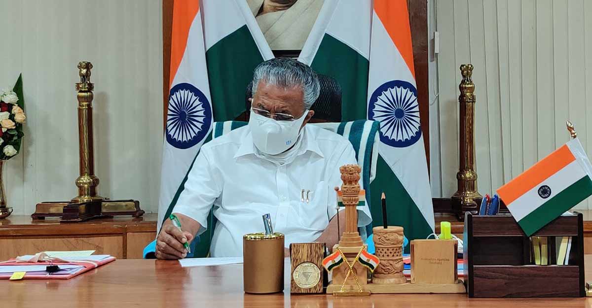 Kerala Chief Minister Pinarayi Vijayan