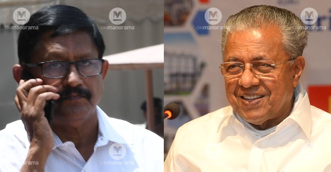 PC Thomas and Pinarayi Vijayan