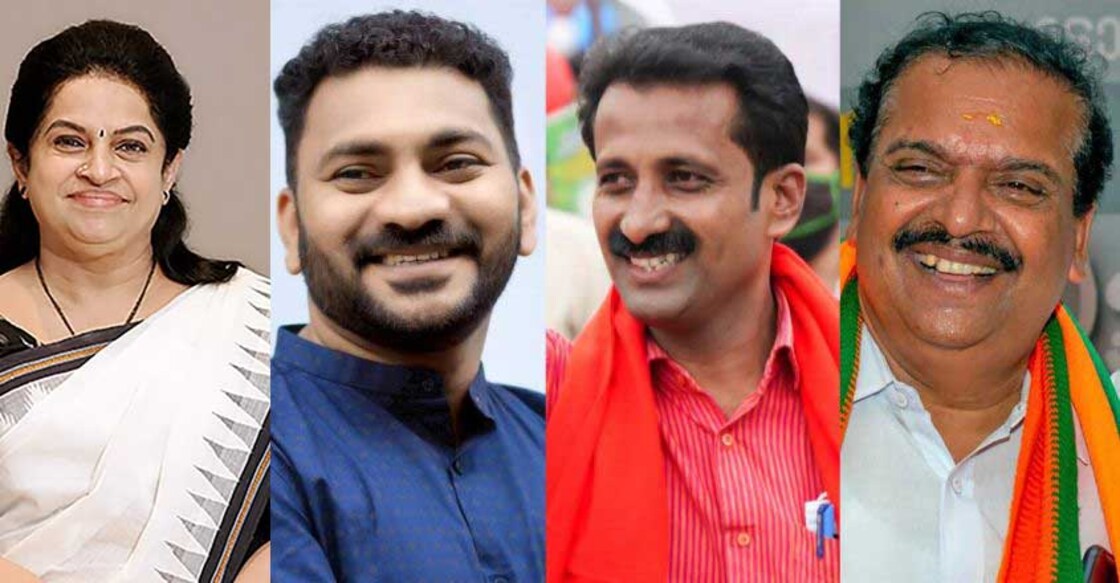 Padmaja Venugopal, Riyas Mukkoli,  R Sajilal and P K Krishnadas