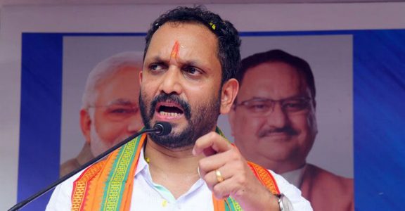 BJP State president K Surendran BJP State president K Surendran