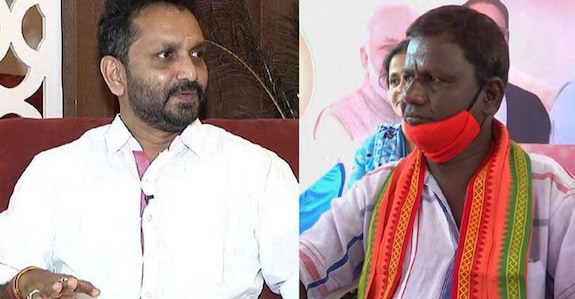 k-sundara-k-surendran K Surendran (left), Sundara (right)