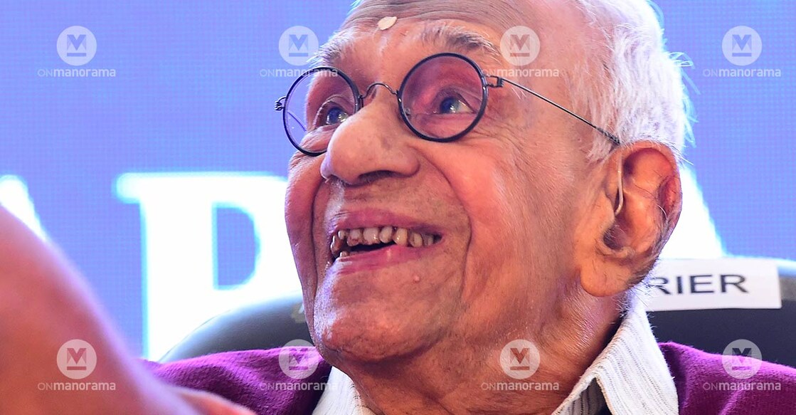 Dr PK Warrier, managing trustee of Kottakkal Arya Vaidya Sala