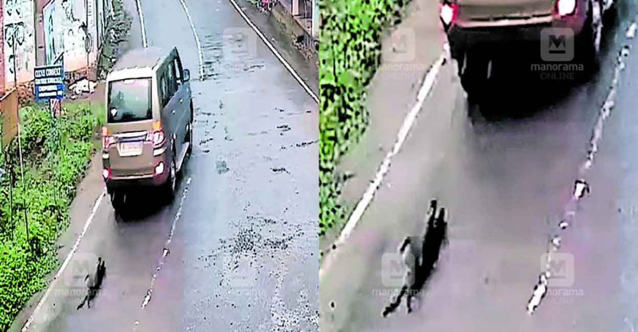 Dog tied to car & dragged along road: Youth held in Kottayam