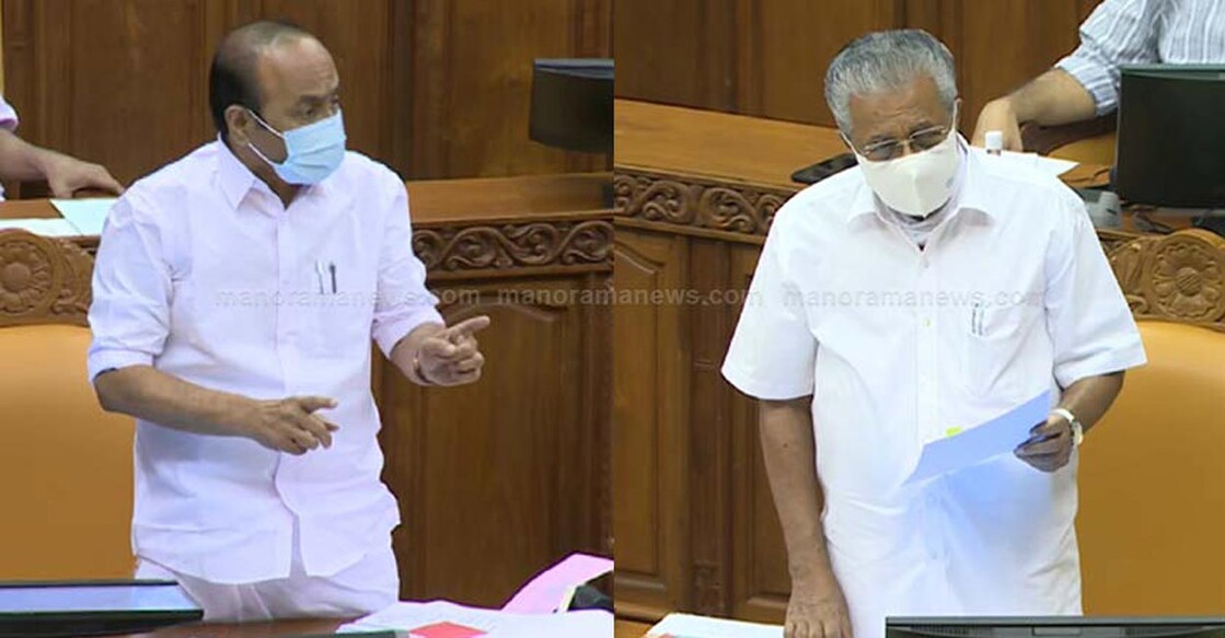SC verdict revives memories of a 'hell of undying worms' and 'the anti-Christ' Opposition Leader V D Satheesan and Chief Minister Pinarayi Viajayan in the Aseembly.