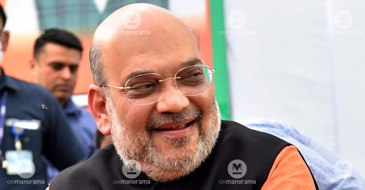 Union Home Minister Amit Shah. Photo: Manorama