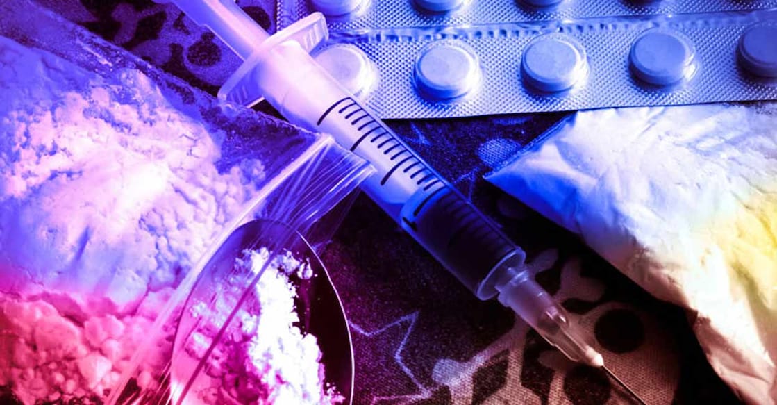 Drugs seized from a lodge in Kozhikode