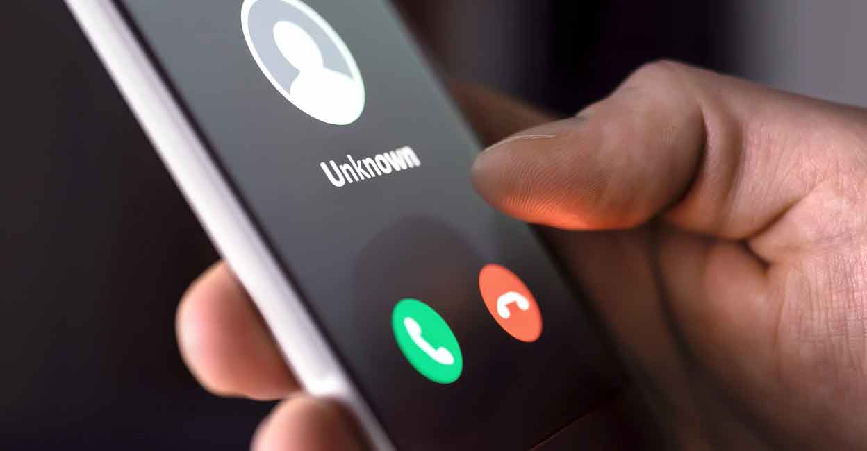 phone calls The woman had been receiving several calls a day from unknown numbers seeking sexual favours for the past nine months. Photo: Shutterstock