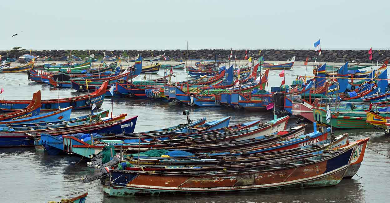 Chellanam harbour A view of Chellanam harbour. Photo: TA Ameerudheen
