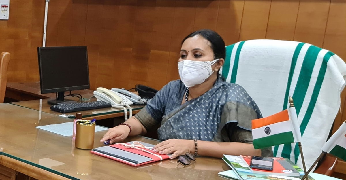 Health Minister Veena George Health Minister Veena George