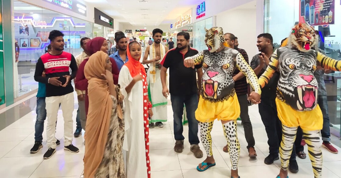 The ‘tiger dance’ team performs at the seven-day Indo-Africa Cultural Folk Festival in Djibouti.