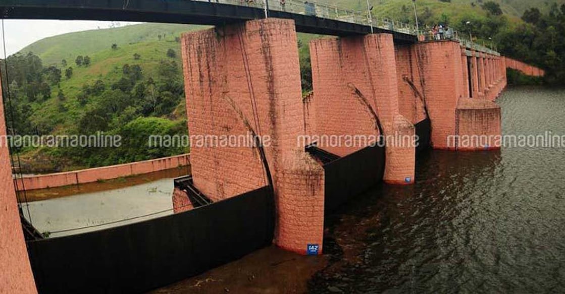 Mullaperiyar Dam.