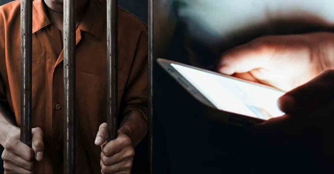 Jail-mobile-phone-usage