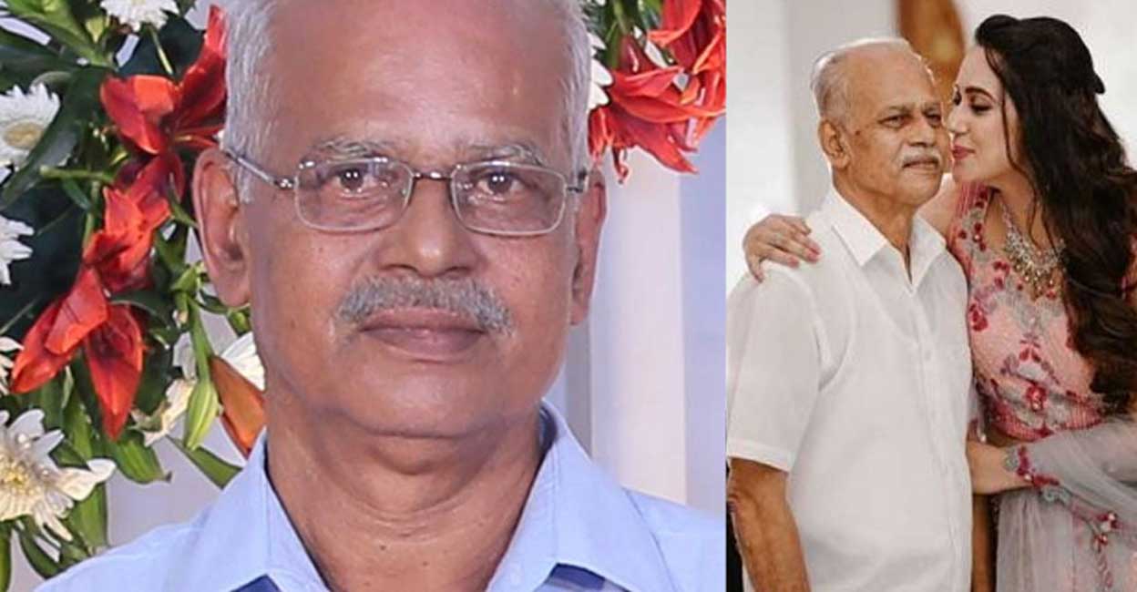 Malayalam actor Miya George's father George Joseph dies at 75 Malayalam actor Miya George's father George Joseph dies at 75