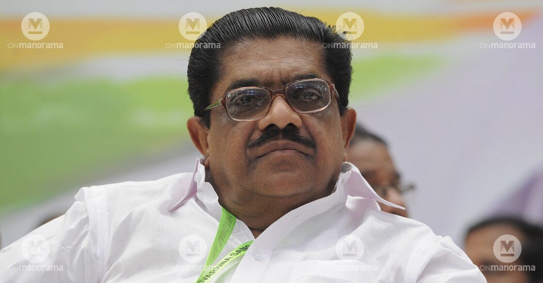 Former KPCC president V M Sudheeran 