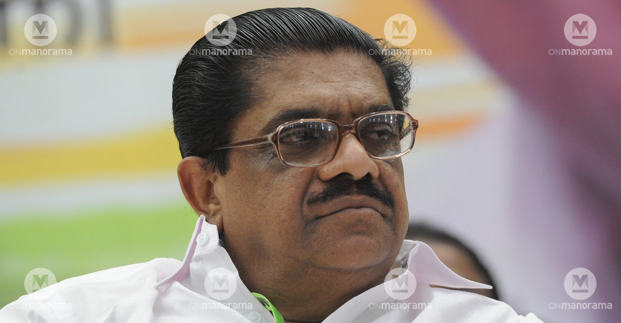 Former KPCC president V M Sudheeran 