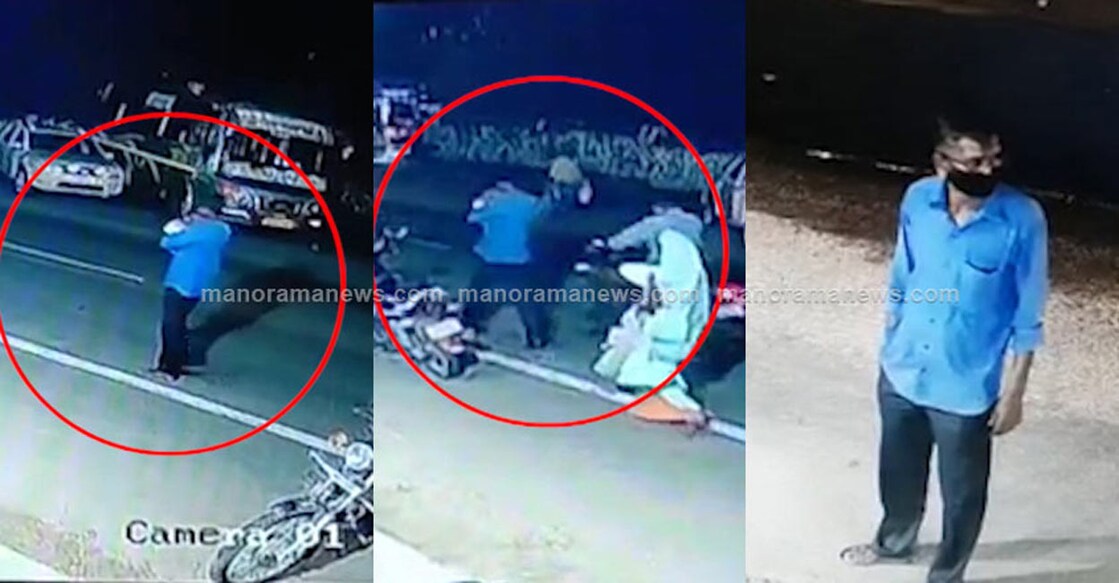 CCTV visuals of the abduction