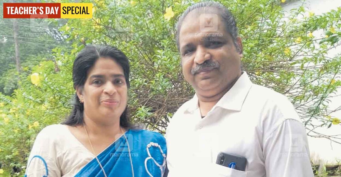 Santi David and Liji Santi 