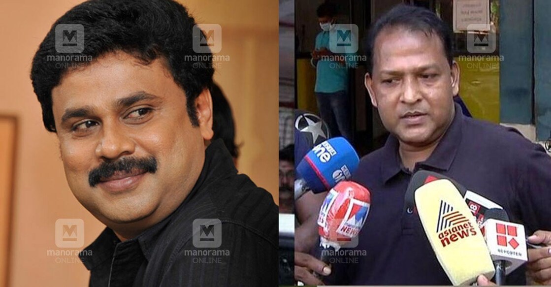 Actor Dileep and director Balachandrakumar
