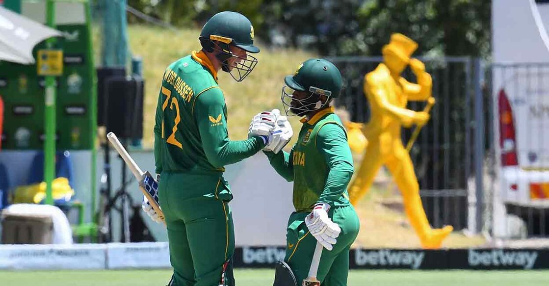 van der Dussen and Bavuma
