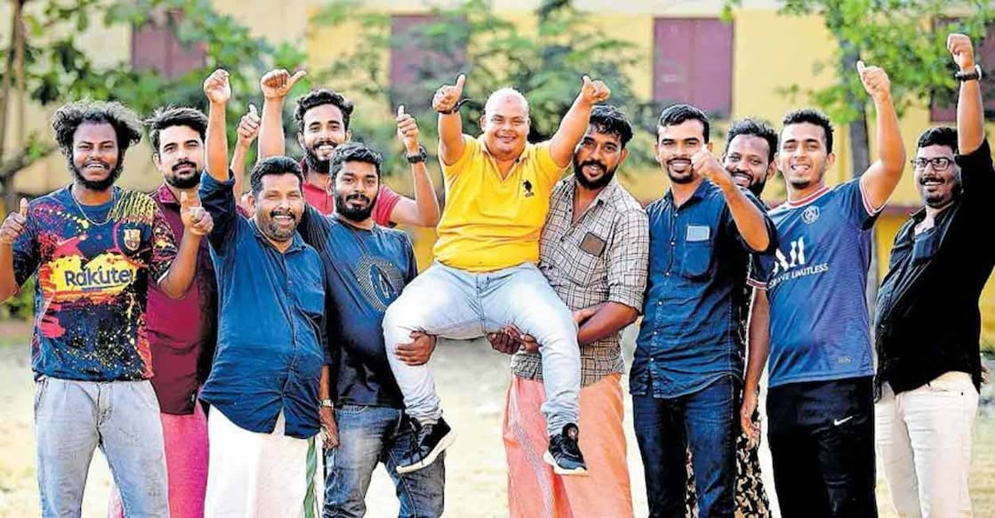 Salman with his friends