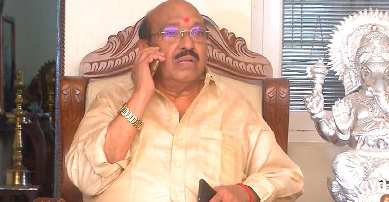 SNDP polls: Kerala Govt's stand crucial after HC order on representative voting Vellappally Natesan. File Photo: Manorama
