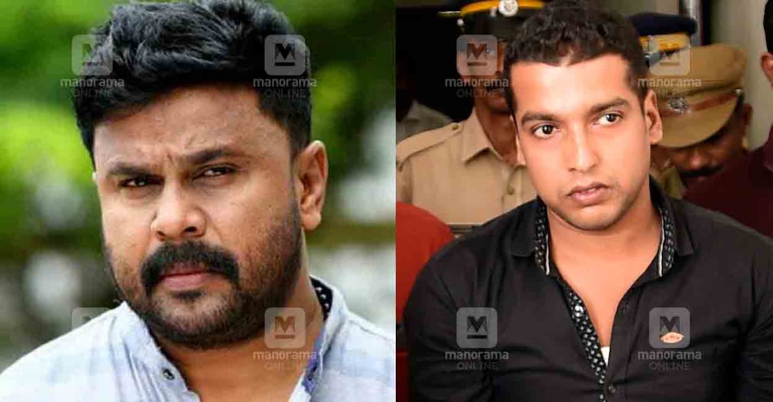 dileep-and-pulsar-suni Dileep, Pulsar Suni (right). File Photo