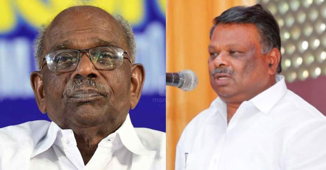Udumbanchola MLA and former electricity minister MM Mani has slammed former legislator S Rajendran for "betraying the party". Photo: File Photo