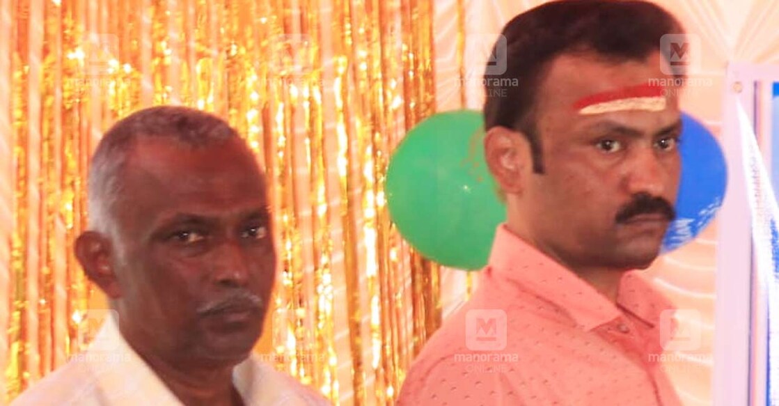 Balakrishnan (L) apparently killed Kannan Kutty (R) after the latter's health deteriorated.
