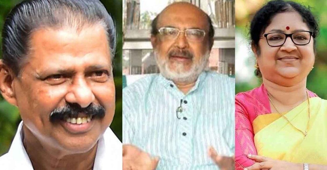 MV Govindan, Dr Thomas Isaac, R Bindu