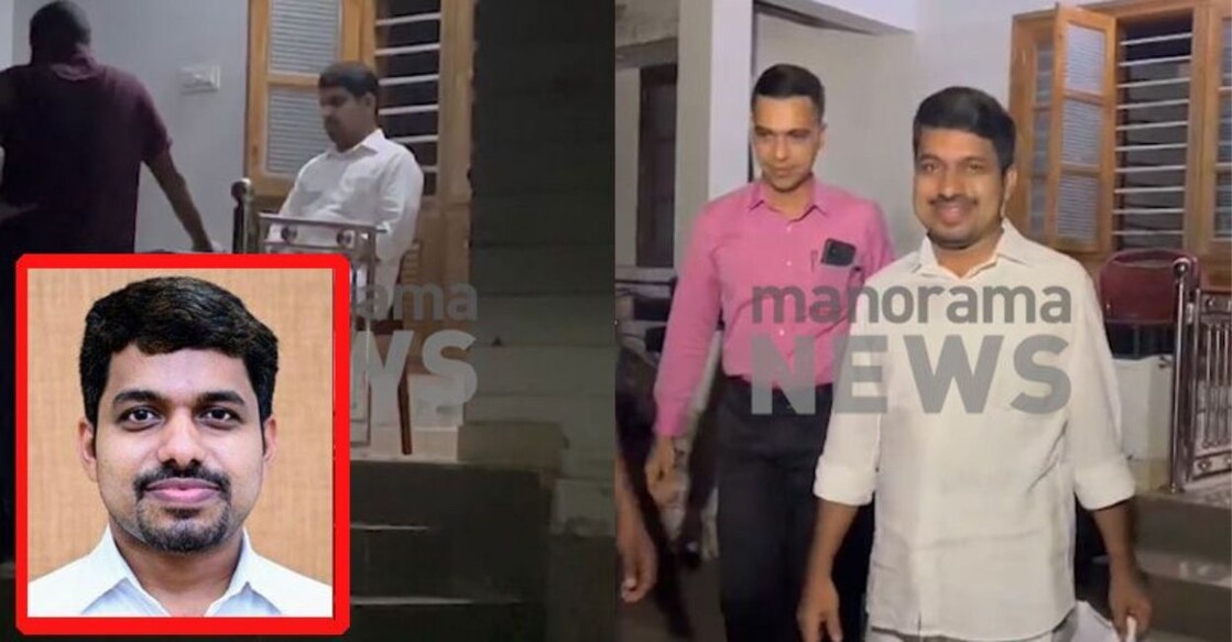 After recording his arrest, the NIA team took Rauf to Kochi for questioning. Photo: Manorama News