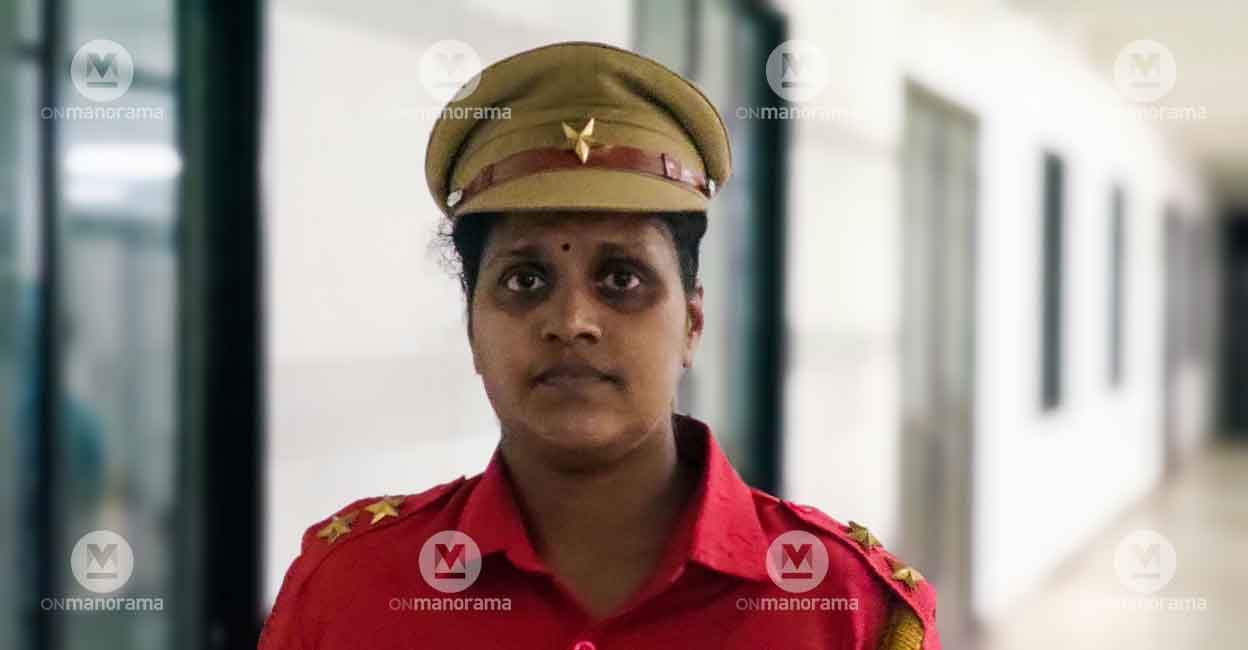 Comrade Remya AK. Photo: George P/Manorama Comrade Remya AK. Photo: George P/Manorama
